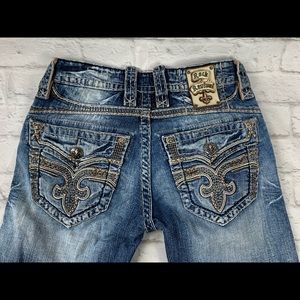 Men’s Rock Revival Boot Cut Jeans